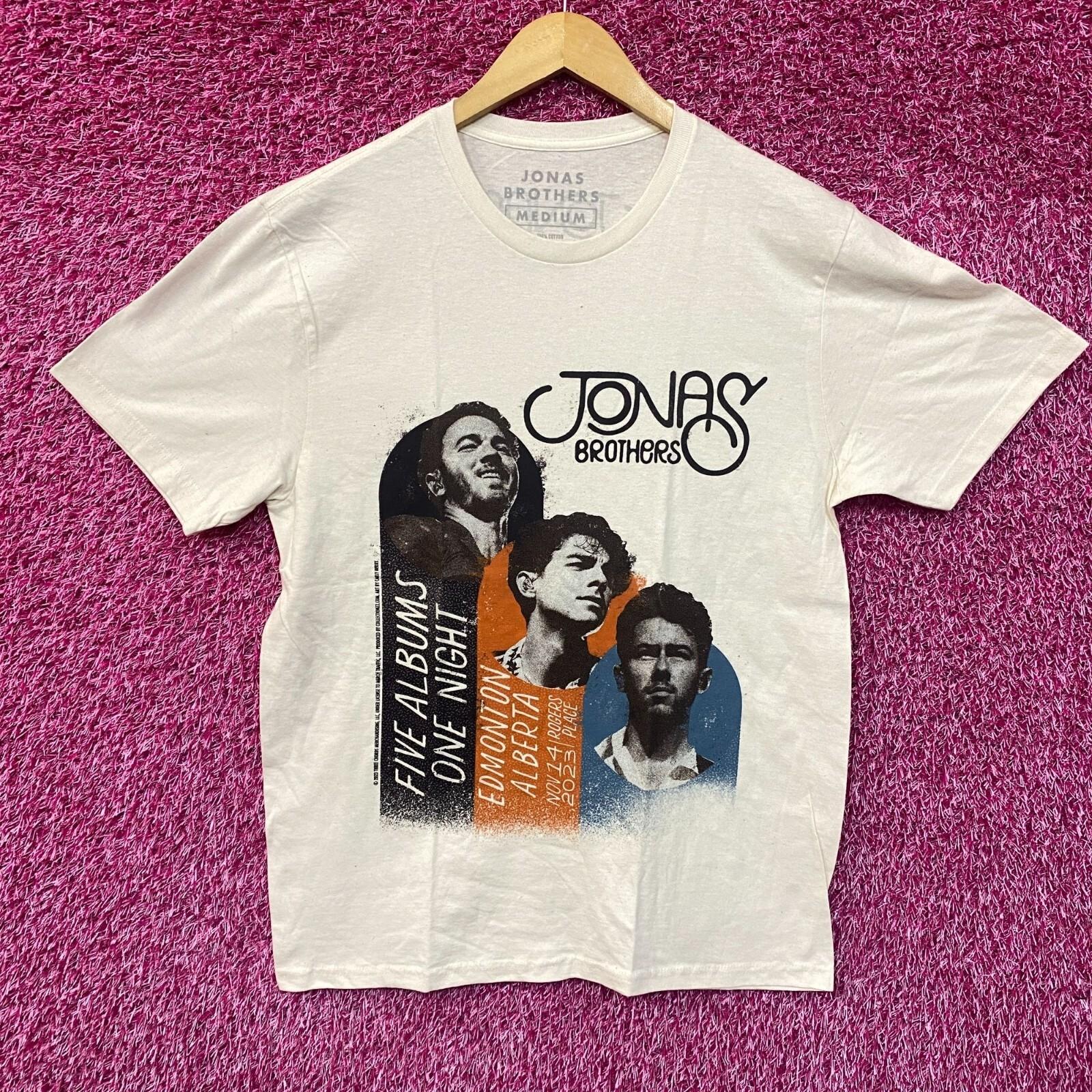 Jonas Brothers Five Albums One Night Tour T-Shirt 4XL