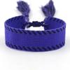 Ethnic Style Woven Bracelet with Embroidered Tassels - D Family DIY Promotion Wristband