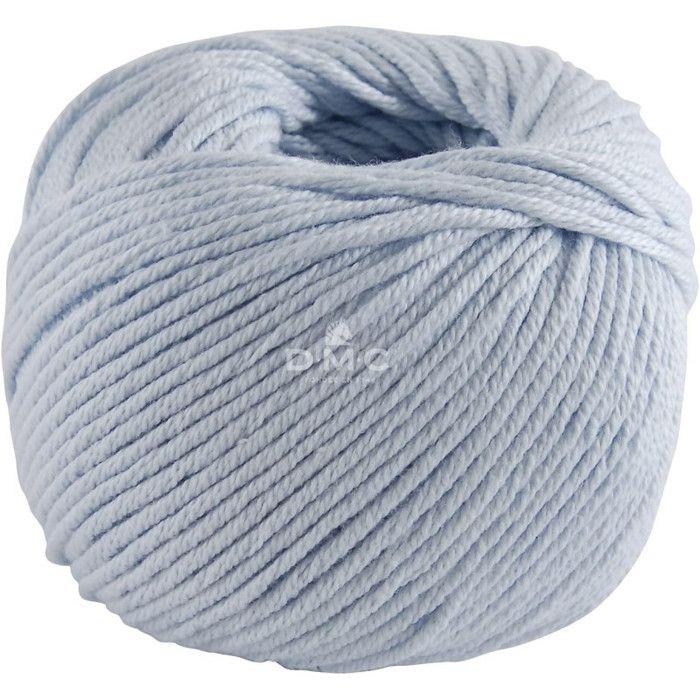 Fil DMC Natura Medium - Bleu Cumulus N° 07