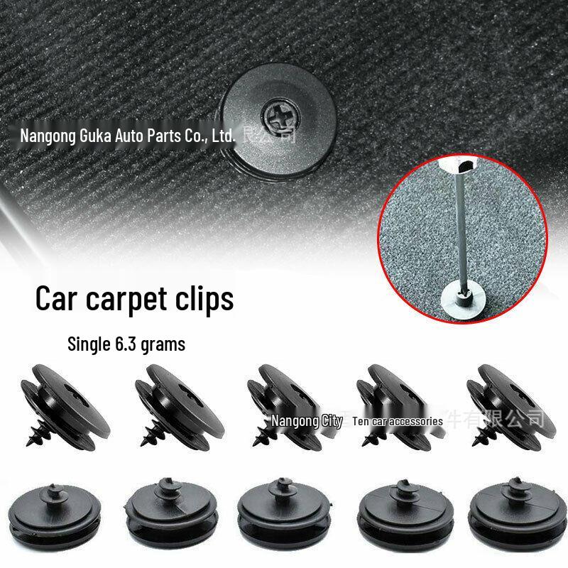 

Нескользящие автомобильные коврики Tiguan Passat Magotan Golf 6 с пряжкой Non-slip car floor mats with buckle