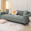 Fleece One Piece Sofa Cover All In One All Purpose New Anti Cat Scratch Elastic All Season Cover Fabric