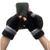 Heated Gloves Electric Gloves for Men Women Half Finger Heating Hand Warmer Winter Gloves for Office Work