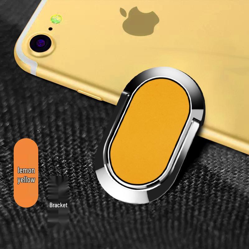 Adhesive Metal Hook Phone Ring Stand with Suction Cup