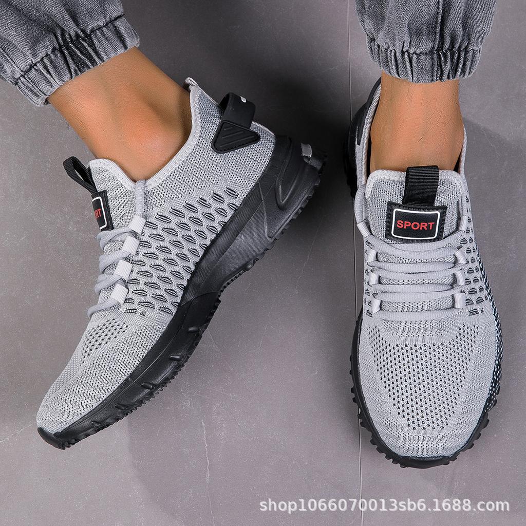 Herren Sommerschuhe mit Netz, Sportschuhe, Trainingsschuhe, Outdoor Freizeitschuhe, Laufschuhe, Schuhe in Übergröße, Bequeme Vielseitige Wanderschuhe