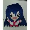 10cm Anime Lucky Izumi Konata Plushie Star Soft Cotton Plush Doll Starfish Body Doll Toys Pendants Keychain Birthday Xmas Gift