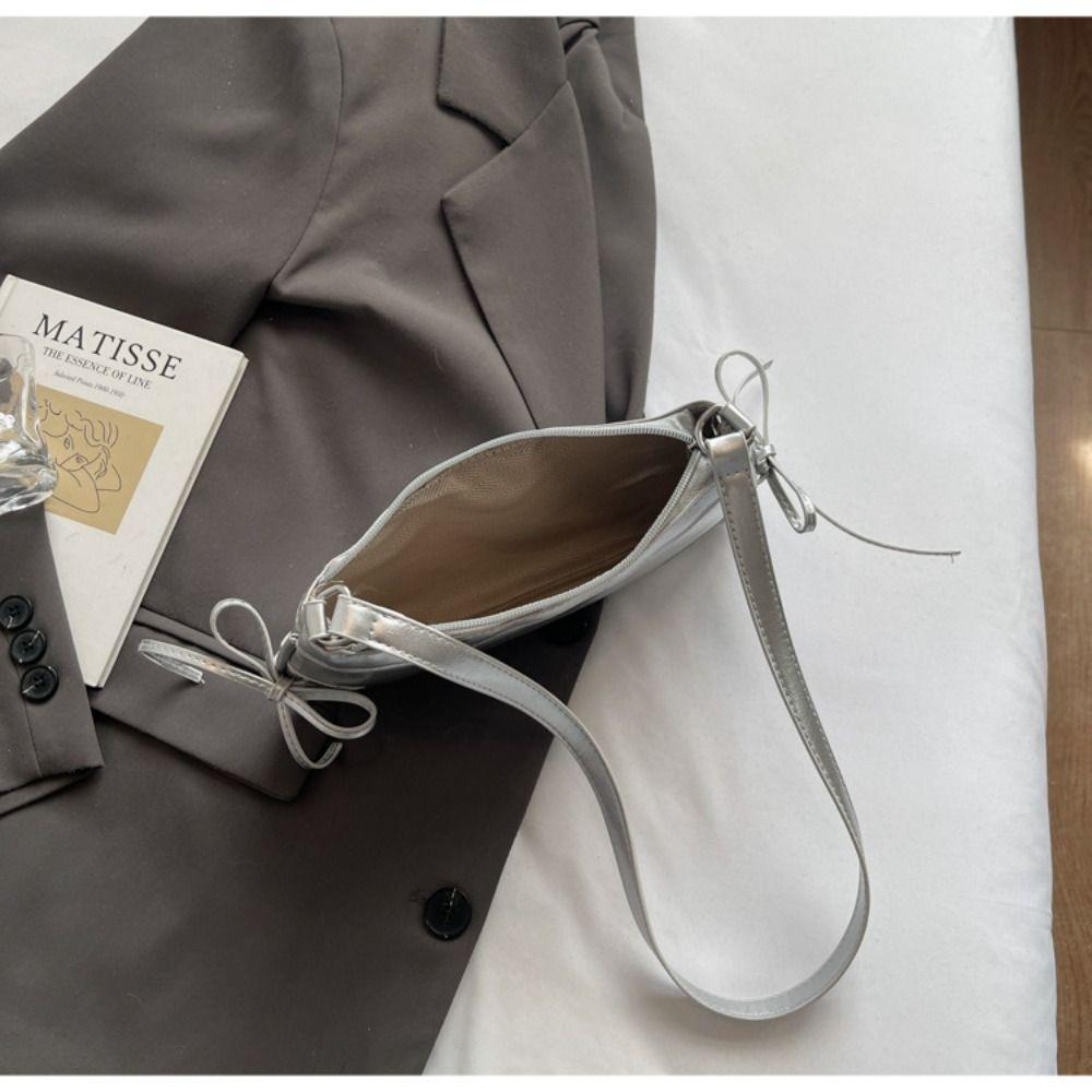 Designer Armpit Bag Bow Tie Women Handbag Korean Shoulder Bag  Ladies