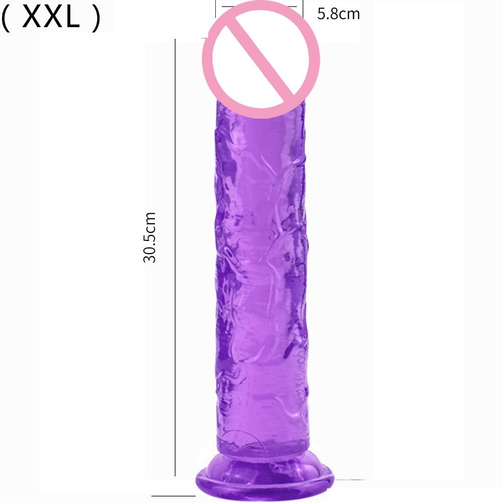 Realistic Dildo for Women Masturbation Suction Cup Soft Jelly Dildo Big Penis Anal Plug Erotic Sex Toy for Adult Sex Masturbator