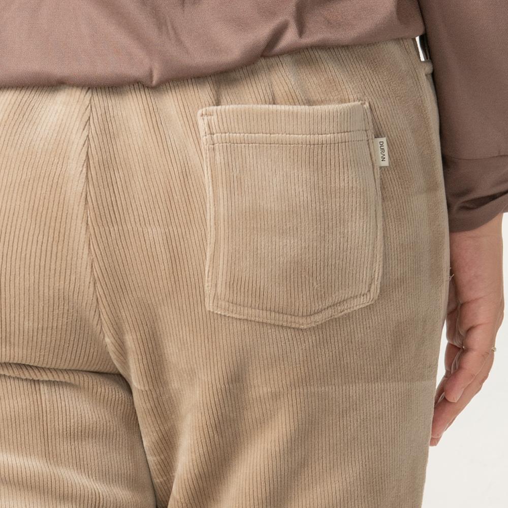 DURAN Corduroy Brushed Bootcut Pants Dbf3W-9148 5 Colors