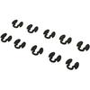 10Pcs Shift Cable Clips, Replacement Transmission Shift Cable Clips for Chevy Silverado Sierra 4l80e 4l60e