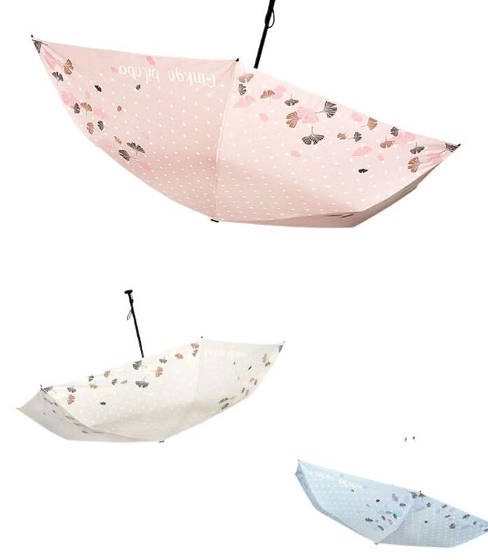 Red Leaf Portable UV Protection Pocket Umbrella for Women