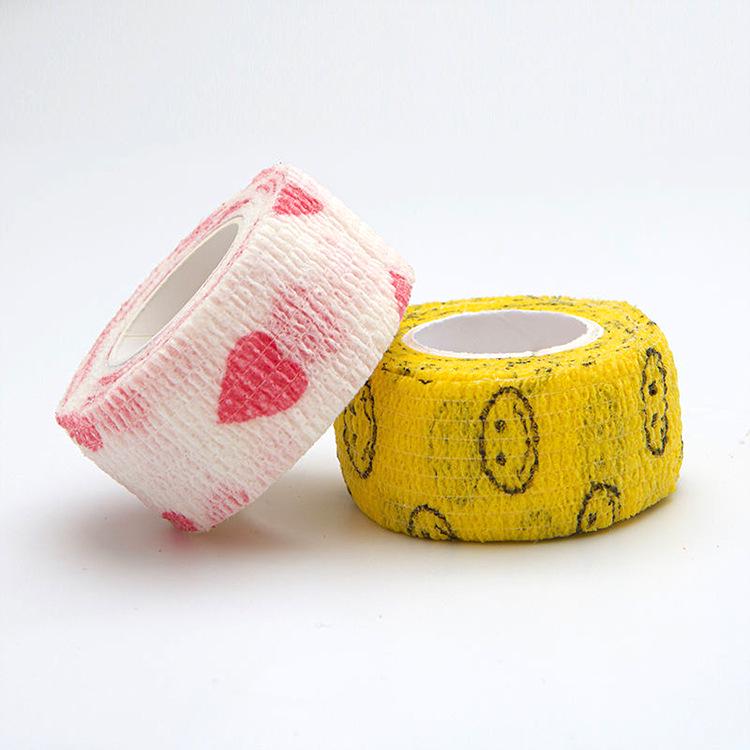 Elastic Finger & Wrist Protector Tape - Non-Woven, Self-Adhesive, Anti-Wear Bandage for Students and Sports