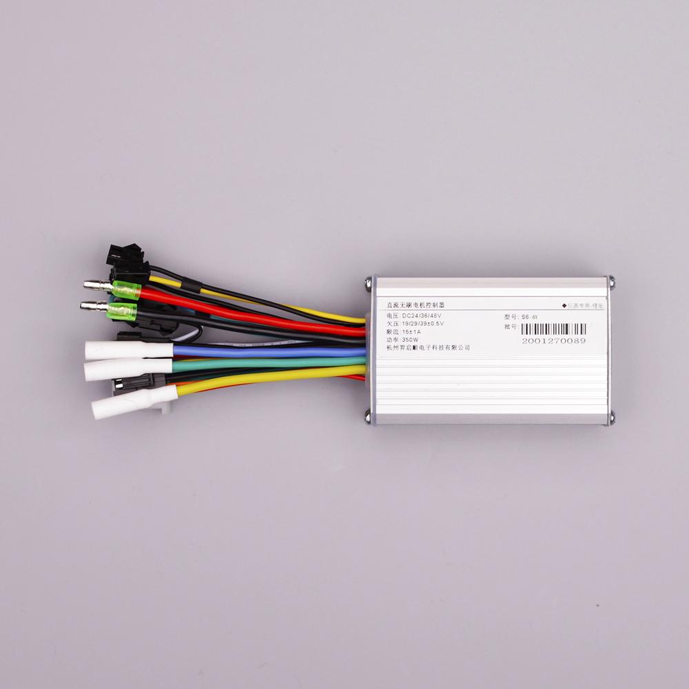 250W/350W Elektrorad Controller Regensicher LED LCD Display Bürstenloser Elektrorad E-Bike Controller