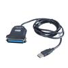 5.9ft Long USB To Parallel 36Pin Printer Cable Quick Connection 1.80m Length Adapter Cord for Multiple Operating System