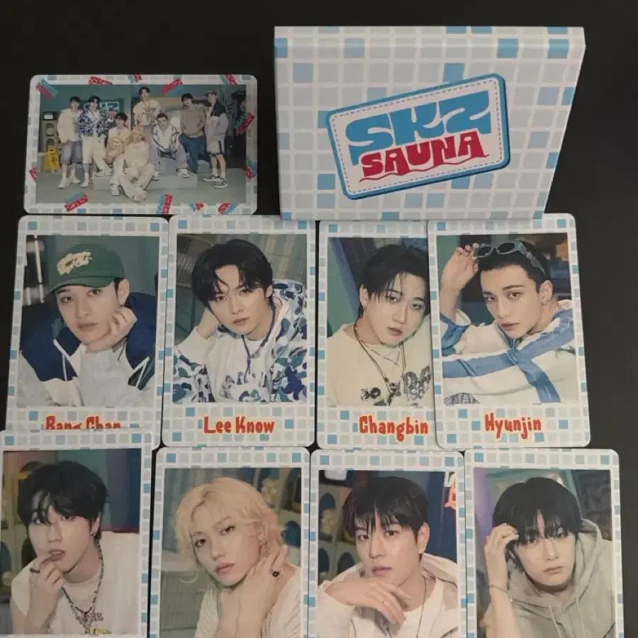 SKZ Sauna Stray Kids Japan Pop-Up Photocard Set (No Items Available)