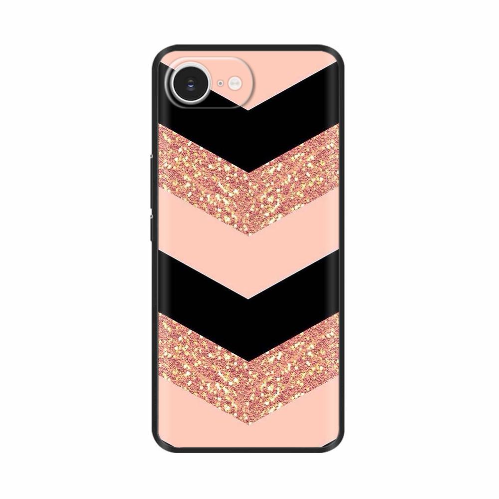 For iPhone 16e Case Black Silicone Painted Case For iPhone 16e Cover TPU Anti-drop Phone Protector Cover For iPhone 16 E Cases