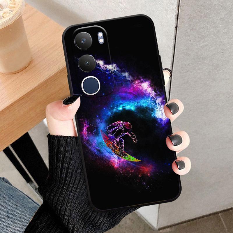 For VIVO Y19S 4G Phone Case Soft Silicone Back Cover Coque For VIVO Y 19 S Cases Black TPU Shockproof Fundas Shell Y19S Capa