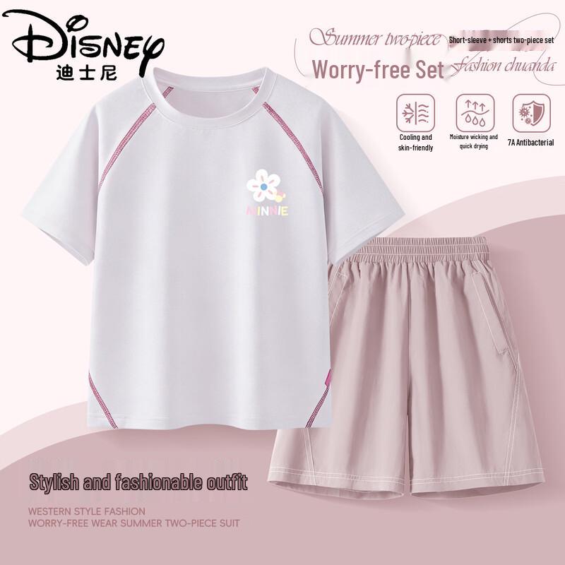 Disney Kids  Summer Quick-Dry Short Sleeve Set 160