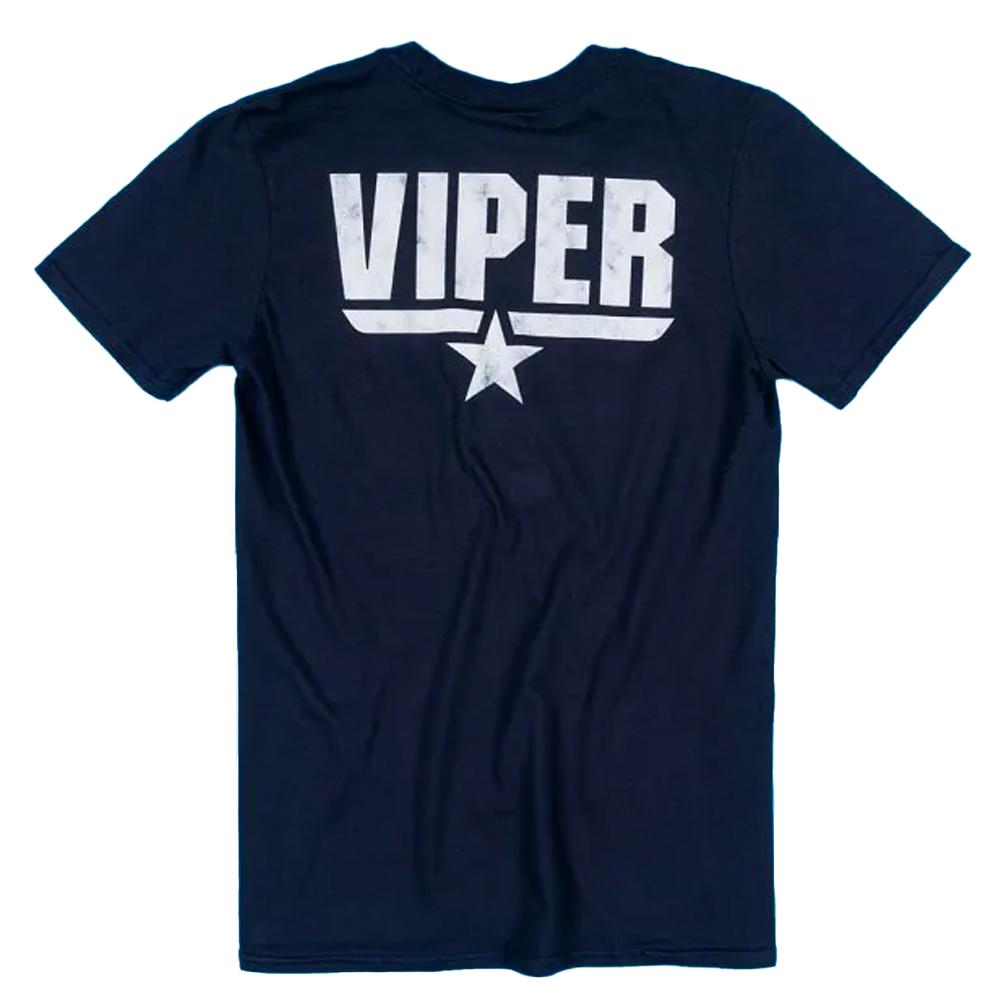 Top Gun Mens Viper Back Print T-Shirt
