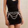 Sexy Vacation Style Imitation Pearl Bra Clothing Chain, Nightclub Style Bikini Chain Body Chain Women