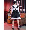 Men Maid Outfit Lolita Cosplay Cute Sexy Erotic Kawaii Cafe Costume Black White Men Uniform Apron Dress Cute Bowknot