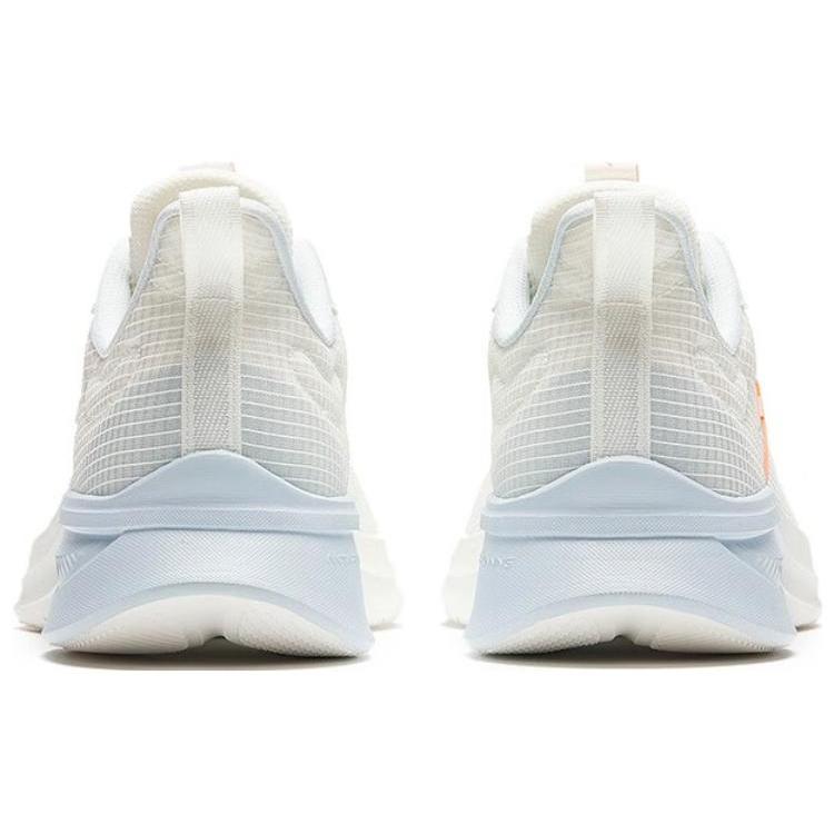 New Anta Cushioning Low Top Running Shoes Women's White Orange 922335501-4