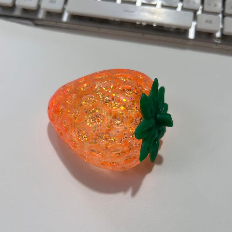 Simulated Peach Squishy Toy Release Artifact, Big Peach And Strawberry Q Soft Slow Rebound Decompression And Stress Relief Toy