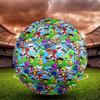 Sprunki Game Print Size 5 Soccer Ball, Standard Match Football for Sports Game and Team Practice, Ideal Gift for Soccer Fans