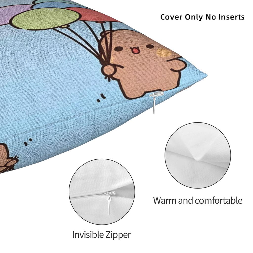 Bubu Dudu Balloon Pillow Case Fashion Pillow Cover Design Pillowcases For Couch Sofa Bedroom