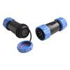 SP21 3Pin Paar Panel Mount Wasserdichter Stecker Steckdose, Draht Stecker 30A
