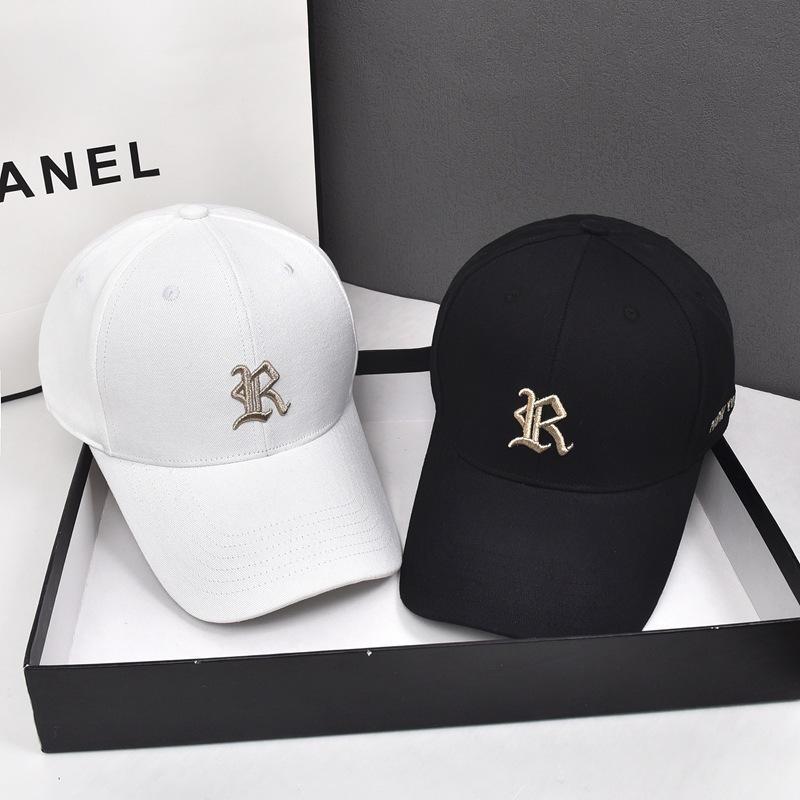 Letters R Embroidery Cap Men Women Shades Breathable Leisure Outdoor Sports