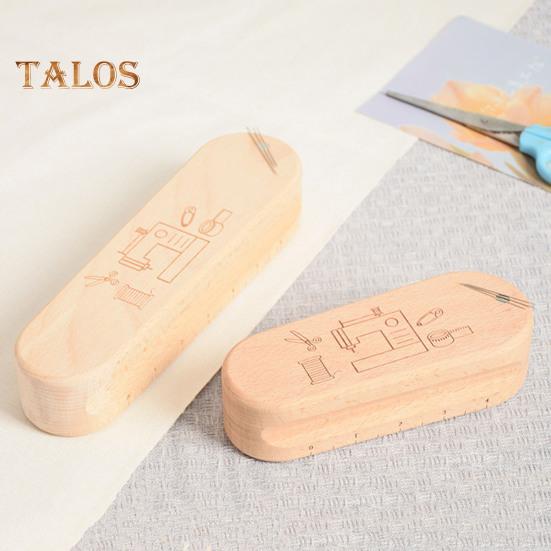 Clavija de sastre magnética de madera dura con escala, plancha de vapor profesional, prensado de costuras, planchado, herramientas para aplanar telas