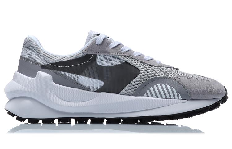 Li Ning Textile, Synthetic Leather, Split Suede Cushioning Slip Resistant Abrasion Resistant Breathable Lightweight AGCR039-1