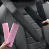 1/2/4pcs Car Seat Belt Shoulder Pad Cover Universal Comfort Protector For Adults & Kids Warm Fleece Padding For Safe Driving