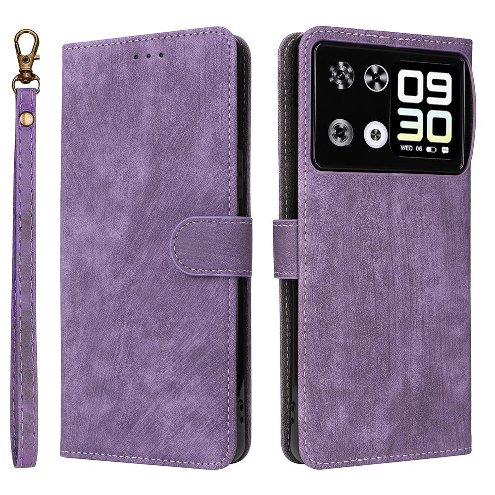 Para Cubot P90 Capa Carteira Bloqueio RFID Couro PU Capa de Telefone Suporte com Alça