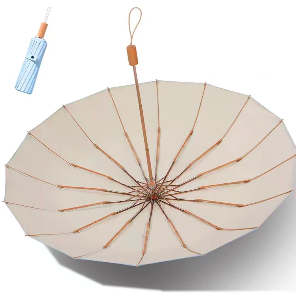 Umbrella for Women Parasol UPF50+ Sun Umbrella UV Protection Sunny and Rainy Umbrella Sunshade Fold Large Sunscreen Rain