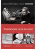 Volkswagen Golf All-Season Leather Car Seat Cover, Wear-Resistant & Universal Fit
