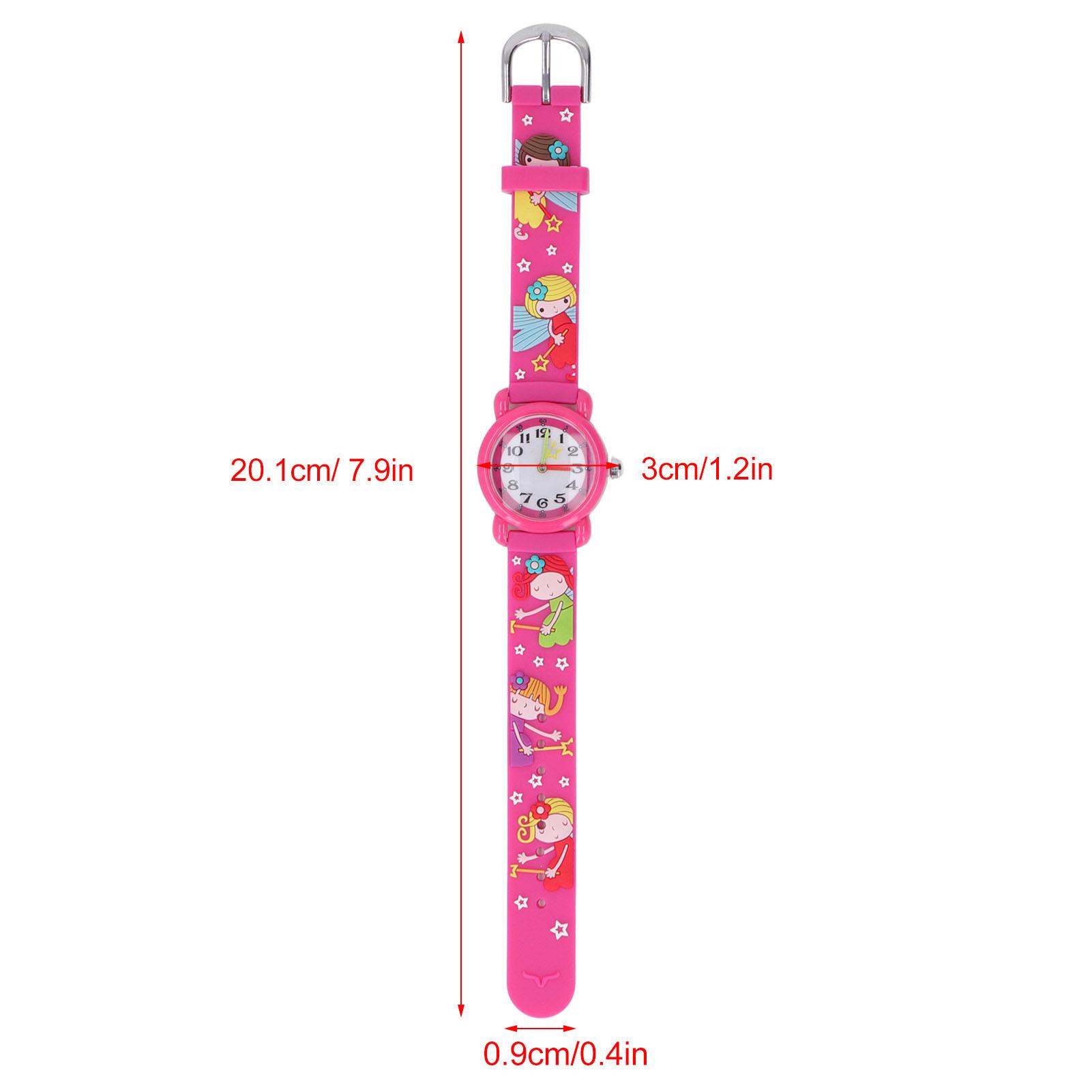 

Kids Watch Waterproof Time Tching Cartoon Soft Wristband Children Gift Watch for 3 to 8 Yrs Old