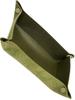 Khaki Medium Tochigi Leather Large Made In Leather Genuine Made In Multi-Tray, Capacity, Japan, Cache, Jewelry, Accessories, Tabletop, Square,