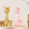 Cartoon Alpacas Baby Teething Toy Infant Soft Silicone Soother Chewable Toy Safe & Effective Tooth Uncomfort Relief Tool