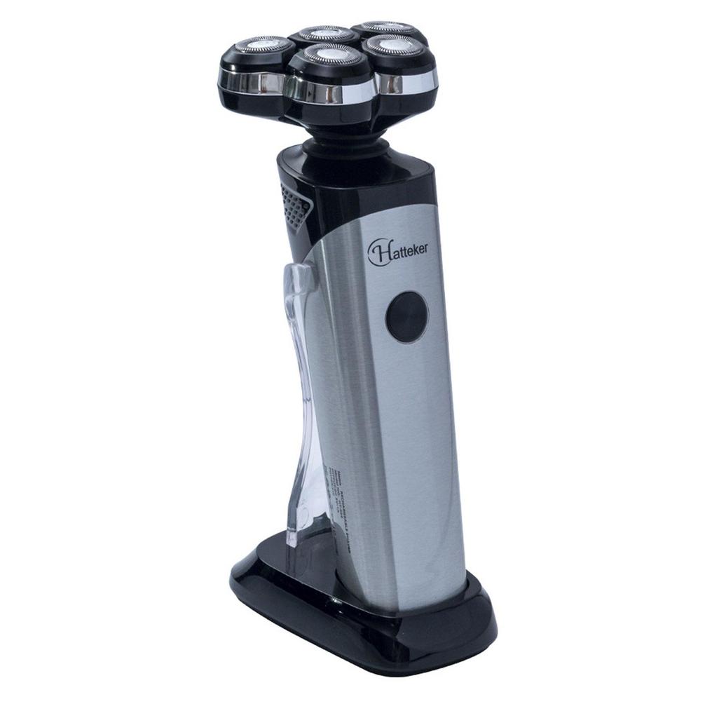 Hatteker Electric Razor for Men Waterproof Rechargeable Foaming Beard Shaver Technology & Easy-Replace Blades 360° Rotating Comfortable Skin Care