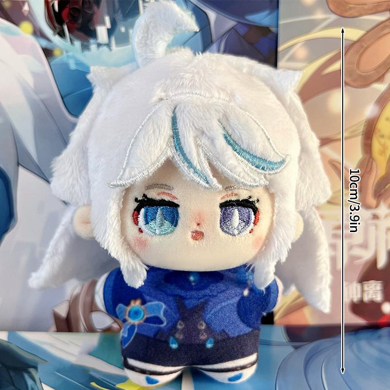 Genshin Plush Doll Pendant Scaramouche Keychain Neuvillette Wriothesley Furina Ornaments Games Party Favors Gifts