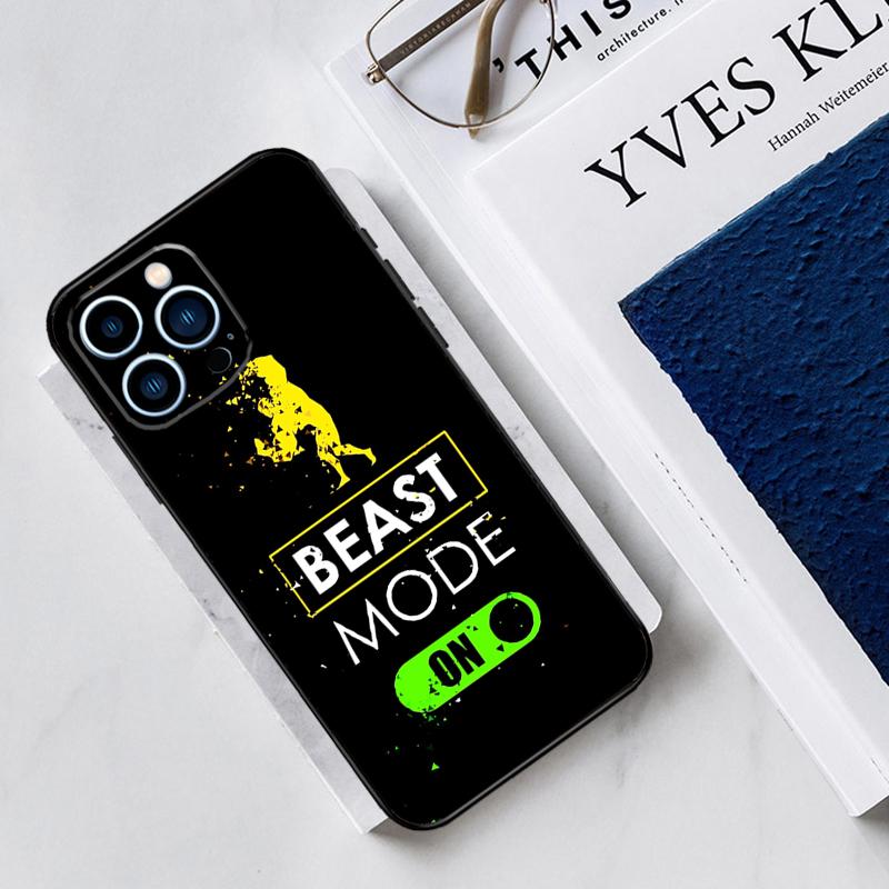 Gym Fitness Bodybuilding Case For iPhone 17 Air 15 14 11 16 Pro Max 13 12 Mini 15 16 Plus 16e Funda Silicone Cover