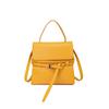 Mini Structured Crossbody Bag with Top Handle and Belt Detail Elegant Women's Shoulder Bag for Daily Use and Fashion Outings