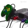 Hyperkin N64® Wired Controller Original Port Fleet Admiral Hyperkin Fleet Admiral N64 Wired Controller Green