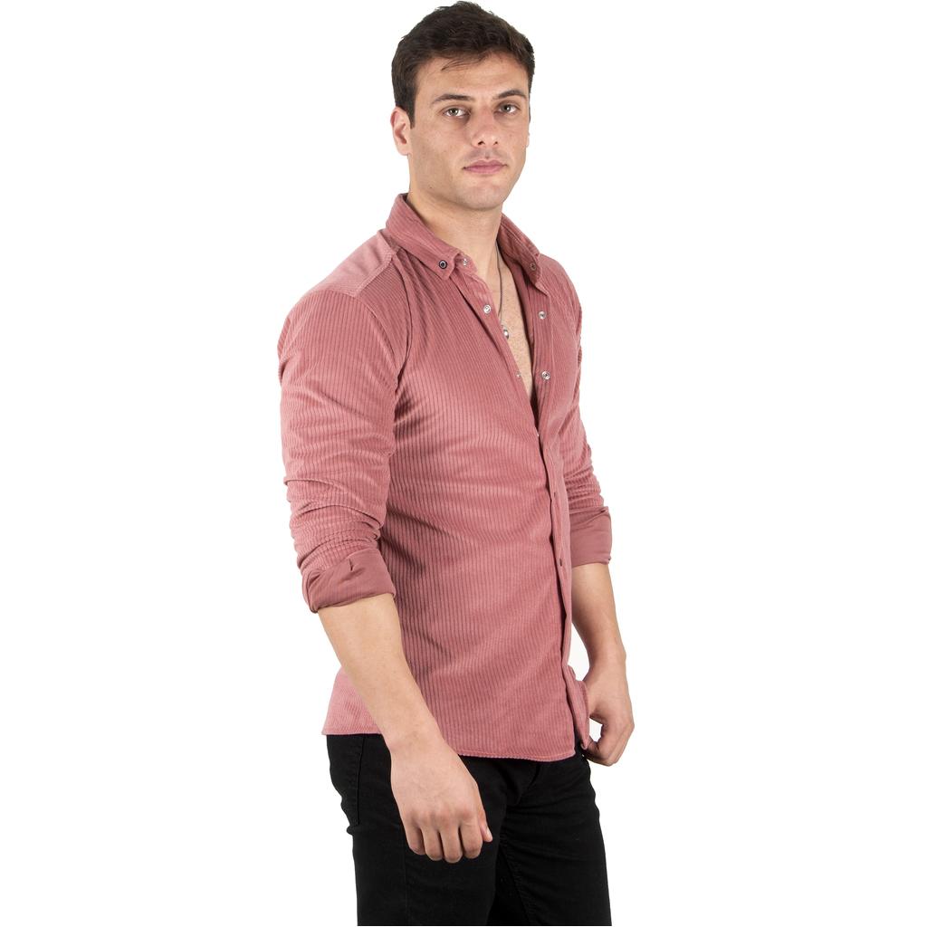 DeepSEA Einfarbiges Samthemd 2302308