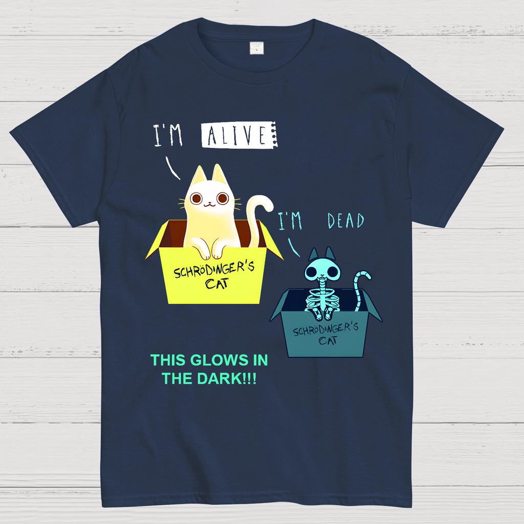Schrödinger Night Cotton Summer Casual Cool Loose T-Shirt