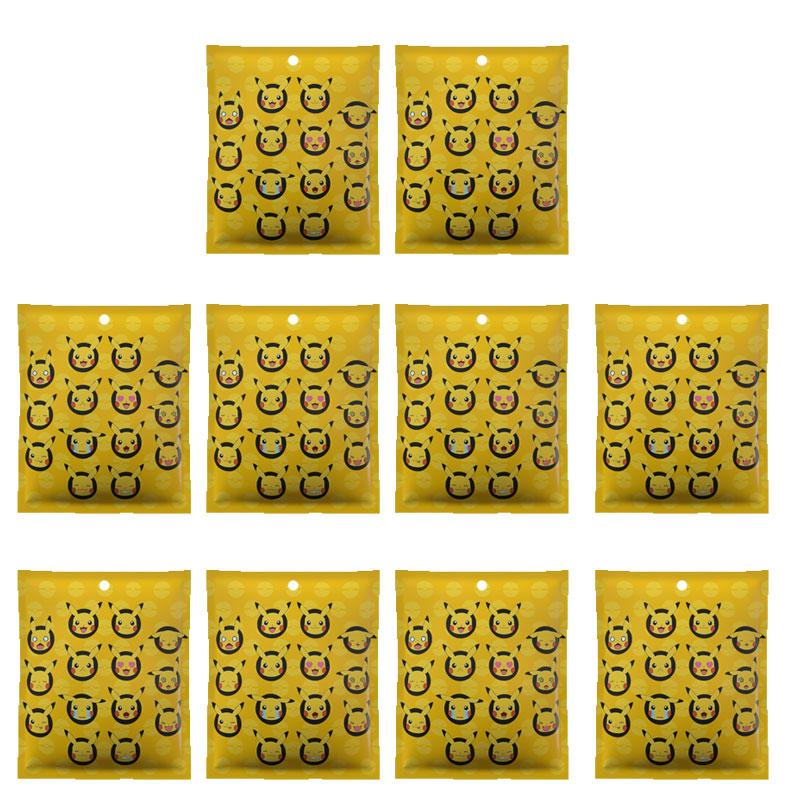 Anime Pokemon Figuren Überraschungsbox Pikachu Figur mit Karte Spielzeug Weihnachten Halloween PVC Puppen Anhänger für Kinder Geschenke