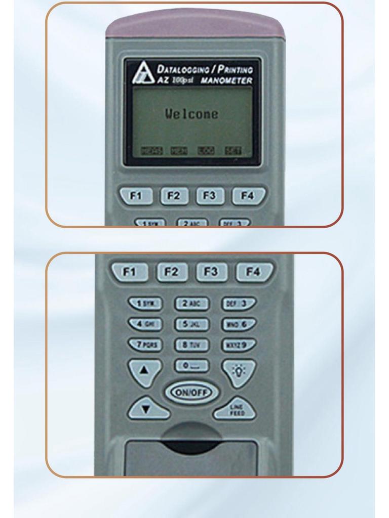 Hengxin AZ9835 Handheld Smart Pressure Recorder & Printer