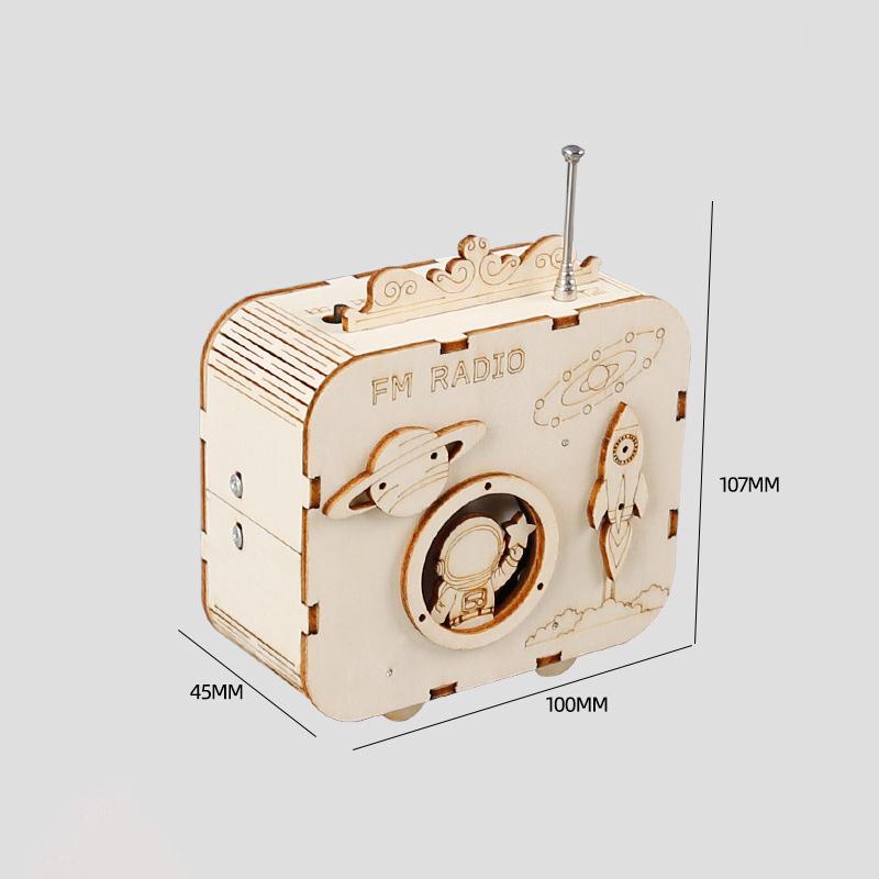 DIY Radio Model STEM Kit Experiment Tool Science Toy School Educational Fun Physics Project School Supply