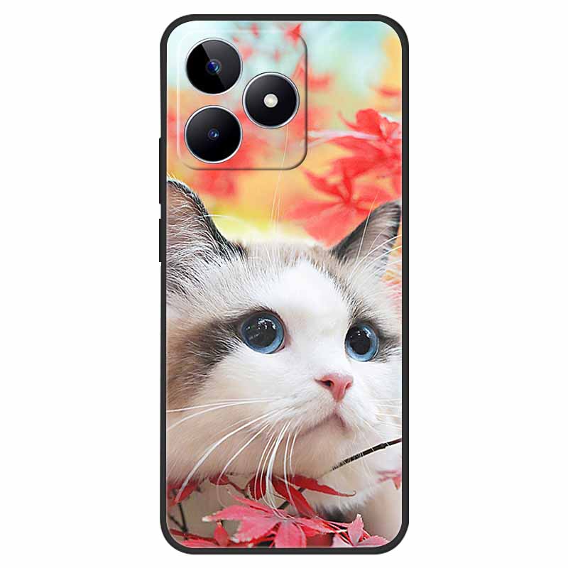 For Realme C53 Case Shockproof Soft silicone TPU Back Cover For OPPO Realme C53 4G Phone Cases Cartoon RealmeC53 C 53 2023